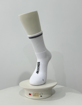 Arcstrong Crew Socks - White