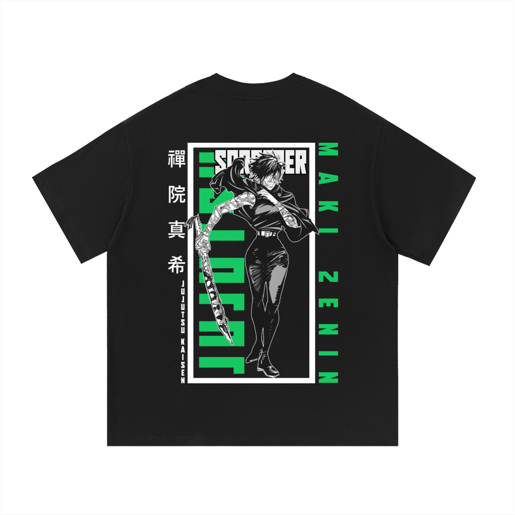 Maki Zenin – Split Resolve Oversized T-Shirt