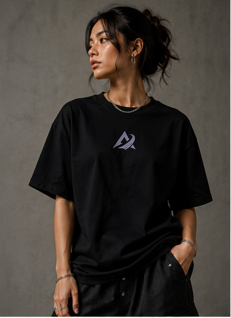 Maki Zenin Oversized Tee – Split Resolve | Anime Streetwear
