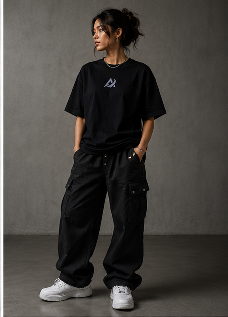 Maki Zenin Oversized Tee – Split Resolve | Anime Streetwear
