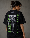 Maki Zenin Oversized Tee – Split Resolve | Anime Streetwear
