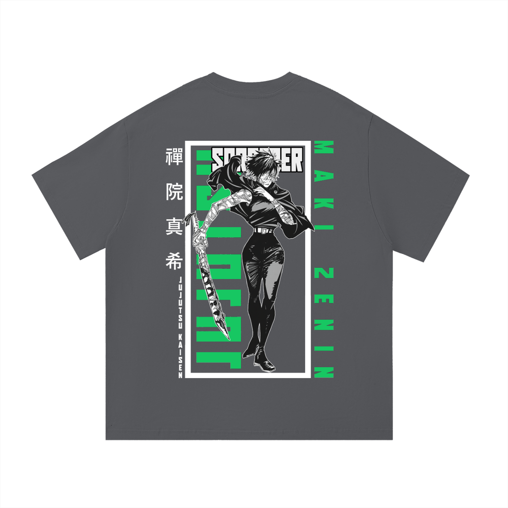 Maki Zenin – Split Resolve Oversized T-Shirt