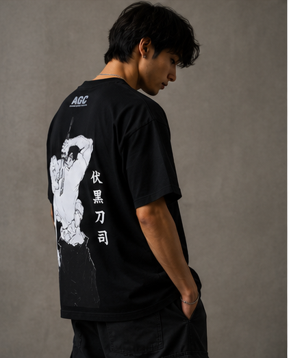 Toji Fushiguro Oversized Tee – Jujutsu Kaisen Streetwear